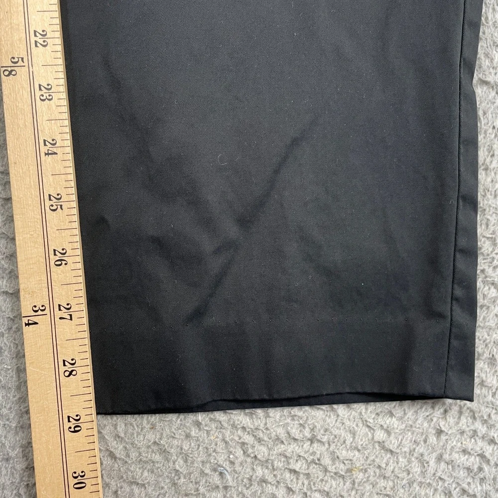 Banana Republic Pants Mens 32/30 Black Gavin Chino Straight Leg Cotton Casual